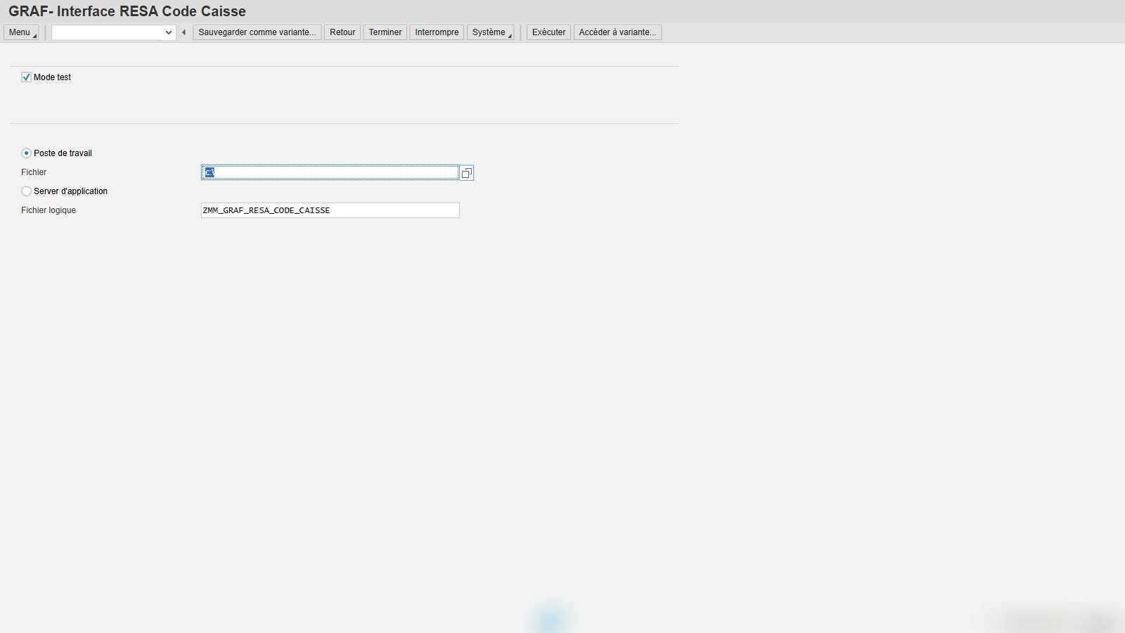 ZMM_INT_CODE_CAISSE
